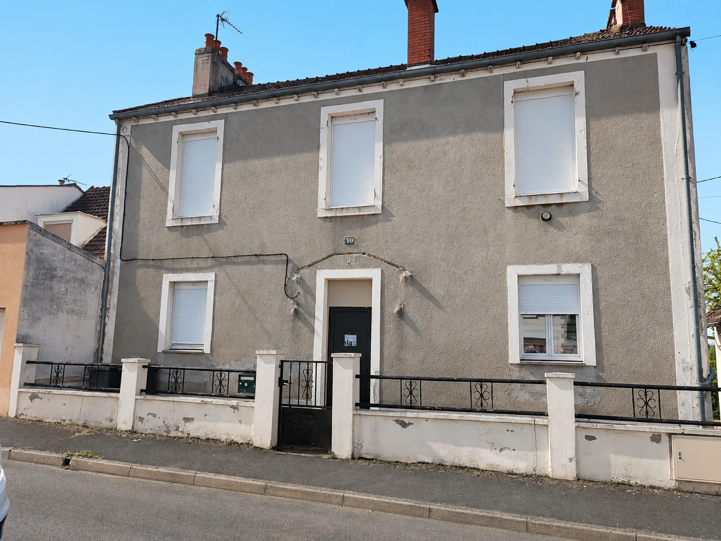 Ravalement de façade avant